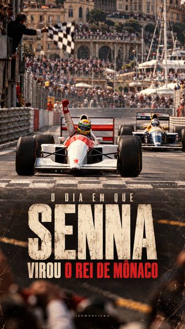 O dia em que Senna virou o Rei de Mônaco
